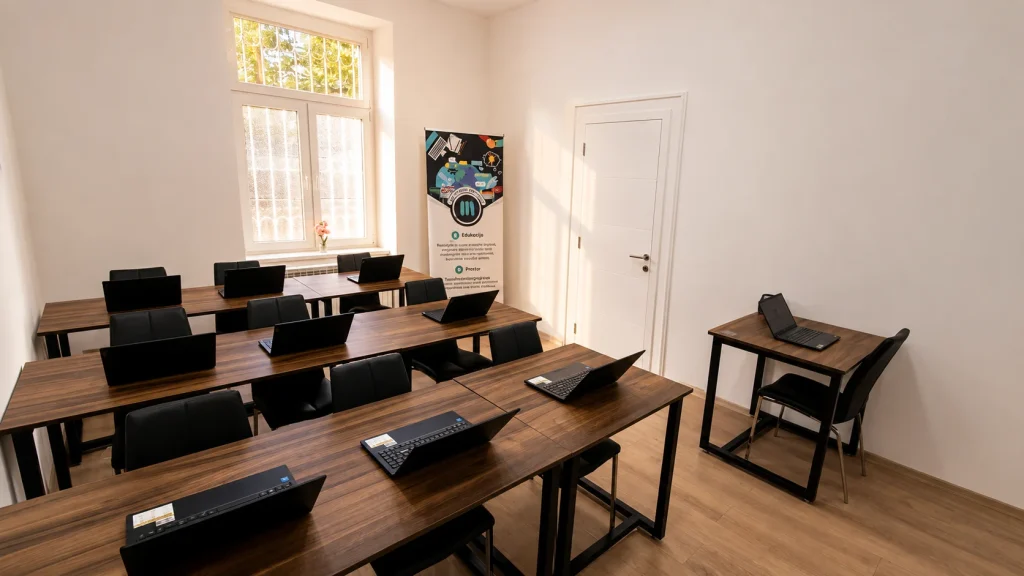 Sala 2 u Systemduo školi u Sarajevu